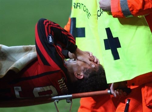  AC米兰中场大将重伤，预计休战四个月告别赛季  