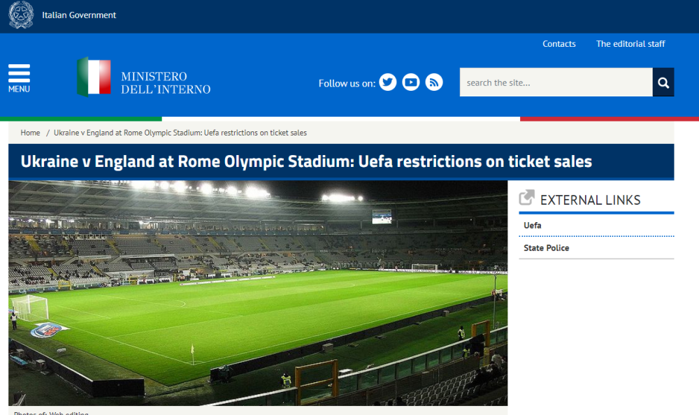  罗马奥林匹克球场照明故障延期焦点战  